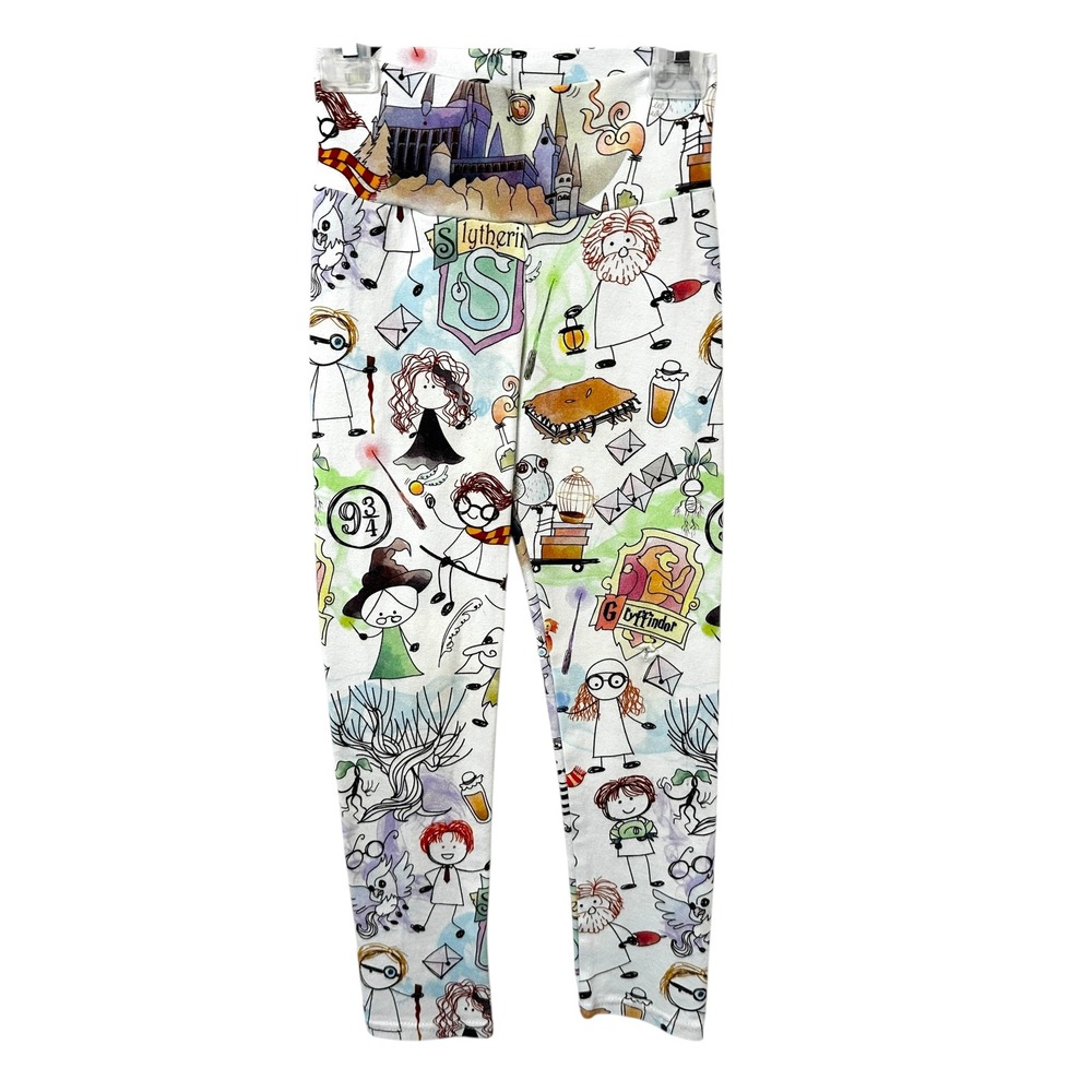 Fairytale Size 3 Kids Leggings Harry Potter Slytherin Hufflepuff Ravenclaw‎ 617